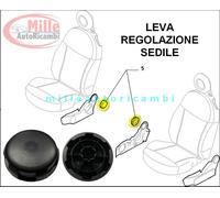 LEVA REGOLAZIONE SPALLIERA SEDILE FIAT PANDA DAL 2003 AL 2011 COLORE NERA