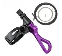 Leva remota per reggisella contagocce, lega di alluminio da 22,2 mm con kit | Lega di alluminio Dropper Post Remote, 22.2mm Manubrio Leva per Mountain Bike, con Kit Alloggiamento Cavo