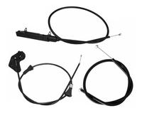 leva rilascio cofano Compatibile con E46 320I 323I 1998 1999 2000 2001 2002 2003 2004 2005 51238208442 Cavo Bowden di rilascio del cofano motore