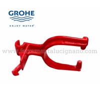 LEVA ROSSA GROHE 43896000 PER SIFONE TAMPONE VALVOLA DI SCARICO CASSETTA GROHE