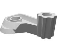 Leva Sgancio Rapido Ricambio per Treppiede Bosch BT150 Morsetto Stampato 3D