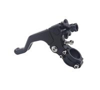Leva Sinistra Leva frizione in alluminio CNC per moto manubrio 22 mm per Suzuki ATV motocross pit bike dirt Leva Freno Sinistra(Black)