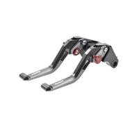 Leva Sinistra Leve freno frizione pieghevoli ed estensibili per motociclette per CBR250R 2011-2013 per CBR300F FA per CBR500R per CBR500F X Leva Freno Sinistra(Gray Red)