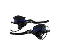 Leva Sinistra Per Suzuki una coppia di leve per moto maniglia regolabile pompa freno frizione idraulica cilindro principale Leva Freno Sinistra(Black)