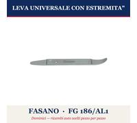 LEVA UNIVERSALE CON ESTREMITA" PIATTA FASANO FG 186/AL1