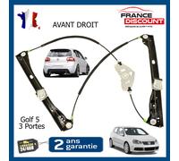 Leva Vetro Anteriore Destro Passeggero per Golf 5 Coppa (3 Porte) 1K3837462A Gti