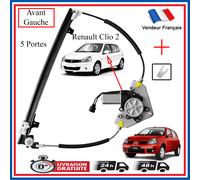 Leva Vetro Anteriore Sinistra Elettrica 12V Per Clio 2 PARTSLINE