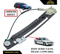 Leva Vetro Elettrico Posteriore Destro per BMW Serie 5 E39 520 525 530 1999-2004