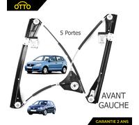 Leva Vetro Remonte Vetro Anteriore Sinistro per VW Polo 9N 2001 A 2009 6Q4837461