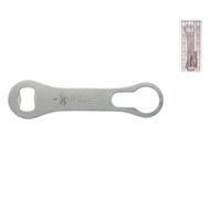 Levacapsule Pourer Inox Vintage Argento 5x1x19 Cm The Bars