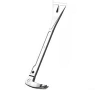 Levachiodi a doppia testa resistente realizzata in acciaio Crv di lunga durata con scanalatura a V per una rimozione efficiente e estremità piatte per sollevamento argento 31 cm (12)