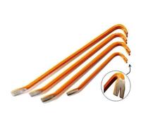 Levachiodi/Leve/Leverino/Piedi di porco in acciaio temperato verniciato set 4 pz