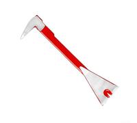 Levachiodi resistente con doppia fessura per artigli e estremità a terra per rimozione di precisione delle unghie in officina per riparazioni e lavori di miglioramento della casa (205 mm)