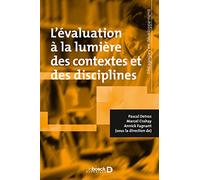 L'évaluation à la lumière des contextes et des disciplines