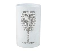 levandeo Refrigeratore per bevande in cemento, altezza 21 cm, refrigeratore per bottiglie di champagne, decorazione da tavolo, varietà di vino, candlelight dinner