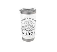 Levantate Y Resplandece Da Gloria A Dios Religiosi cristiani Bicchiere termico in acciaio inox doppia parete
