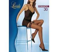 Levante 4 Calze Autoreggenti ''Romantic''30 (Nero, 4)