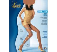 Levante Collant calze donna 40 den 44 dtex compressione graduata cuciture piatte articolo SNELLA 40 COLLANT made in Italy, Visone, M