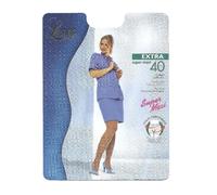 LEVANTE Collant donna calze 40 den calibrato per taglie conformate articolo EXTRA 40 COLLANT, Glace, 5-6 XXL