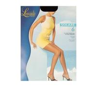 Levante Solare 6 Collant 100% Made in Italy, 7 DEN, Nero NER), Small (Taglia produttore:1) Donna