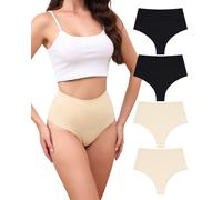 Levao Perizoma Modellante Donna Pancera Mutande Vita Alta Contenitive Slip Invisibile Dimagrante Intimo Thong Tanga Pancia Shapewear