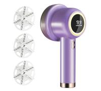 Levapelucchi Elettrico, 3 Modalità Togli Pelucchi Regolabile con Display Digitale, Leva Pelucchi Elettronico Spazzola per Vestiti Mobili Peli di Cane e Gattoi Famiglia