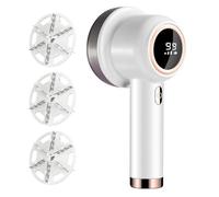 Levapelucchi Elettrico, 3 Modalità Togli Pelucchi Regolabile con Display Digitale, Leva Pelucchi Elettronico Spazzola per Vestiti Mobili Peli di Cane e Gattoi Famiglia