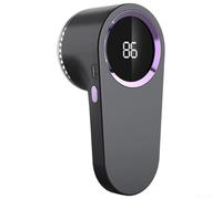 Levapelucchi elettrico con display digitale e 3 opzioni di velocità per una rimozione sicura ed efficiente dei pelucchi, con 6 lame in acciaio inox e design ergonomico per un facile utilizzo