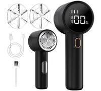 Levapelucchi Elettrico Display Digitale LCD Rimuove i Pelucchi per 3 Livelli di