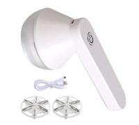 Levapelucchi Elettrico, Leva Pelucchi Elettronico Con 2 Lame, Ricaricabile Portatile Togli Pelucchi Rimuovi Elimina Pelucchi Per Abbigliamento Maglione Maglioni Di Lana,Cashmere Lenzuola Di Cotone