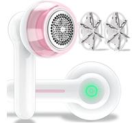 Levapelucchi Elettrico, Rimuovi Pelucchi Elettrico,Leva Pelucchi Elettronico per Vestiti, Rimuovi Pelucchi con Ricarica USB, Rasoio per Maglioni con 2 Testine di Ricambio per Tessuti per vestiti