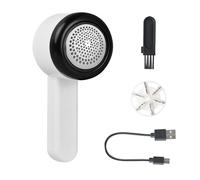 Levapelucchi Elettrico, Togli Pelucchi Elettrico con Display Digitale a LED, Taglia Pelucchi con 6 Lame, Rimuove Pelucchi Ricaricabile, Rasoio Elimina per Vestiti Mobili Divano Maglione Coperta Abiti