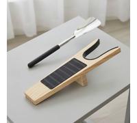 Levastivali in Legno Facile da Usare, Stile Casual - Set In Legno Di Pino Con Leva Per Togliere Le Scarpe E Calzascarpe