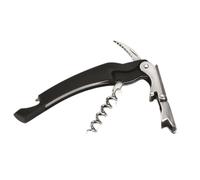 Levatappi Cameriere con Snodo Nero in Acciaio Inox - Ghidini