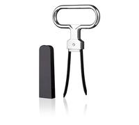 Vacu Vin 68405606 Levatappi a Strappo, Acciaio, Marrone/Argento, 11x6.5x1 cm