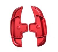 Leve cambio Le palette Compatibile Con Benz Per A Classe W177 Berlina V177 MB A180 A180d A200 A250 2018 2019 2020 2021 Auto Volante Shifter Paddles Estendere(Red)