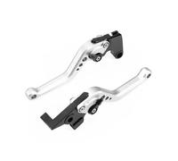 Leve del freno corto regolabili Fronte posteriore compatibile con NRG Power DD Medley 125 Runner 200 Muovi per motociclette(Silver)