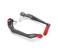 Leve Freno E Frizione Moto Accessori Per La Modifica Della Protezione Della Protezione Della Mano Della Leva Della Frizione Del Freno Del Manubrio Della Lega Di Alluminio CNC Del Motociclo(Red)