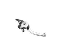 Leve Freno E Frizione Moto For Alconstar- 6 Colors CNC Logo Right Handlebar Clutch Brake Lever Fit for Motorcycle Dirt Bike Pit Bikes Parts Aluminum Alloy(Short Silver)