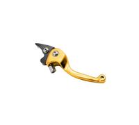 Leve Freno E Frizione Moto For Alconstar- 6 Colors CNC Logo Right Handlebar Clutch Brake Lever Fit for Motorcycle Dirt Bike Pit Bikes Parts Aluminum Alloy(Short Gold)