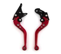 Leve Freno E Frizione Moto Leva Pieghevole Per Freno A Montaggio Radiale Per Moto, Cilindro Principale Forgiato, Leva Frizione Per Linea Di Pesce Persico Per CBR954RR(Red)