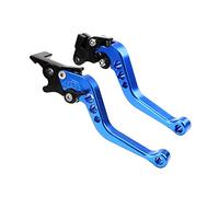 Leve Freno E Frizione Moto Maniglia Della Leva Freno A Tamburo Della Frizione Motociclo CNC Maniglia Freno Motociclo In Lega 1 Paio Universale Adatta Modifica Della Moto(Blue)