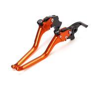 Leve Freno E Frizione Moto Per CB750 Per HORNET 2023 Per CB 750 Accessori Per Moto Portachiavi Maniglia CNC Leva Freno Leve Freno Frizione(Levers-Orange)