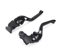 Leve Freno E Frizione Moto Per YZF-R3 Per YZF-R25 Per MT03 Per MT25 2024 Asta Frizione Freno Anteriore Per Moto Leva Regolabile In Alluminio Accessori CNC(Black)