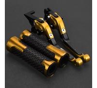 Leve Freno e Frizione Per CBR125R Per CBR150R 2011 2012 2013 2014 2015 2016 2017 2018 2019 2020 Leve Freno Frizione Anteriori Per Motocicletta Manopole Manubrio CNC(Yellow)