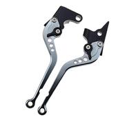 Leve freno e frizione per motociclette Per Triumph TIGER 800 XC/XCX/XR/XRX 2015-2018 Leve Freno Frizione Lunghe/corte Con Maniglie Regolabili Per Moto(Long Titanium)