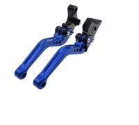 Leve freno e frizione per motociclette Per Triumph TIGER 800 XC/XCX/XR/XRX 2015-2018 Leve Freno Frizione Lunghe/corte Con Maniglie Regolabili Per Moto(Short Blue)