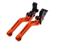 Leve freno e frizione per motociclette Per Triumph TIGER 800 XC/XCX/XR/XRX 2015-2018 Leve Freno Frizione Lunghe/corte Con Maniglie Regolabili Per Moto(Short Orange)