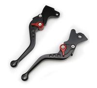 Leve Freno E Frizione Per Piaggio Per NRG Per Liberty 125 Per Leader Per RST Per 50 4T Per Per PTT (E) CNC Scooter Leve Freno Anteriore Disco Posteriore Tamburo(Short Black)