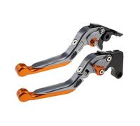 Leve Freno E Frizione Pieghevoli Per Yamaha TTR250 2002 2003 2004 2005 Accessori Leva Manubrio(Orange)
